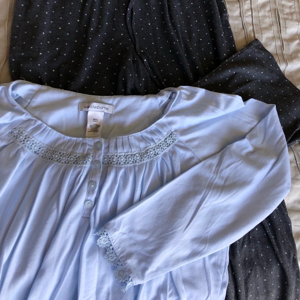 Baby Blue Liz Clairborne Pajamas